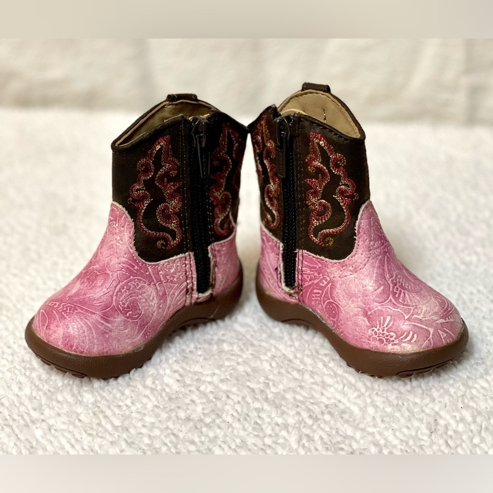 Newborn Roper Cowgirl Boots